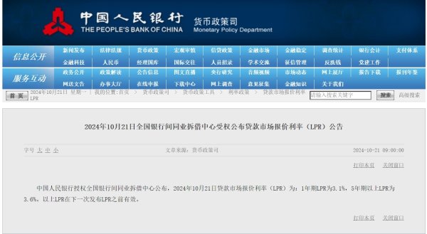 股票配资费用 央行：1年期和5年期LPR均下调25个基点